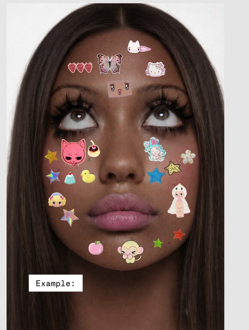 Sticker Face Art Kit